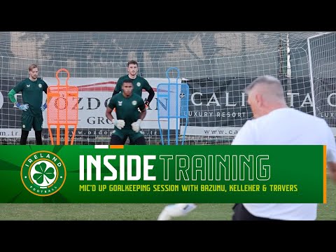 INSIDE TRAINING | MIC'D UP GOALKEEPER SESSION 🎤