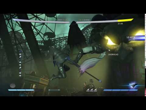 Injustice 2 Robin 16 hit combo with the staff of grayson