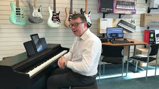 Video thumbnail for Yamaha Arius Ydp164 Digital Piano Sounds Demonstration by Rimmers Music
