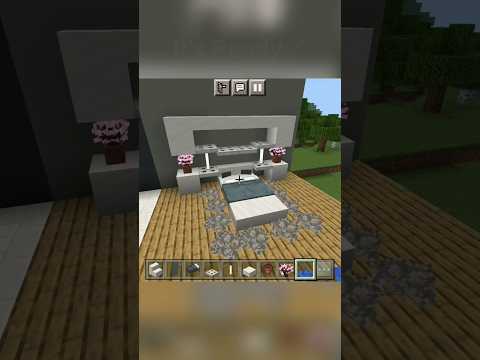 Minecraft Secrets: Build a Futuristic Bed NOW! #viral