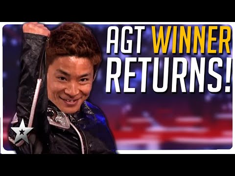 America's Got Talent WINNER Kenichi Ebina Returns!