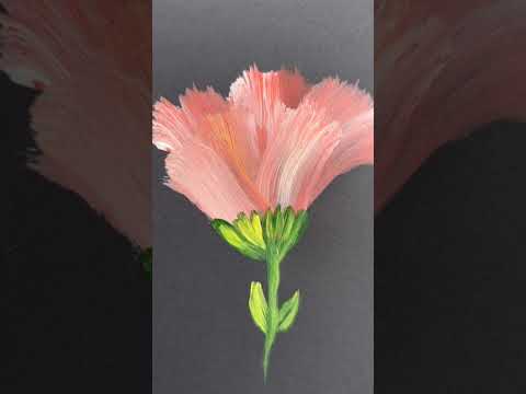 Different Flowers #shorts #satisfying#Flower art#flower painting