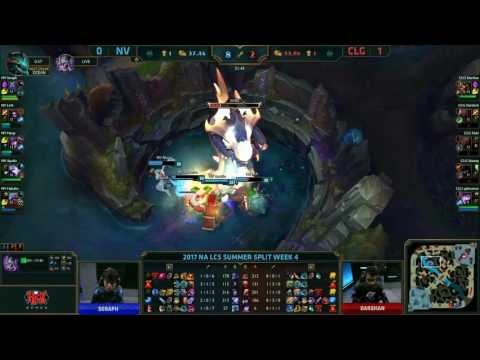CLG vs NV Highlights Game 2 NA LCS Summer 2017