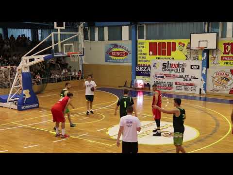 VIVIA 3x3 PRNJAVOR 2018: Adecco 3x3 Maribor - Ljubljana East (19:17) ČETVRTFINALE SENIORI