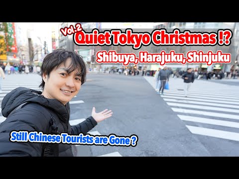 December Update Vol 2, Japan without Chinese Tourists Now? Much Quieter Town Before Christmas Ep.617