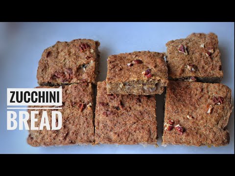 How to make Zucchini Bread Recipe - Vegan