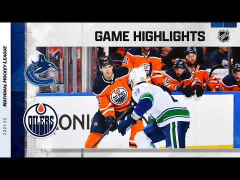 Canucks @ Oilers 4/29 | NHL Highlights 2022