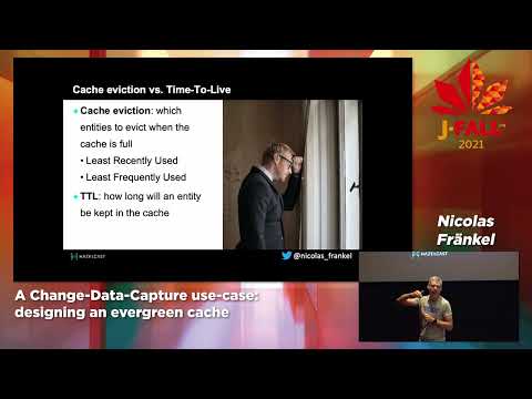 A Change-Data-Capture use-case: designing an evergreen cache