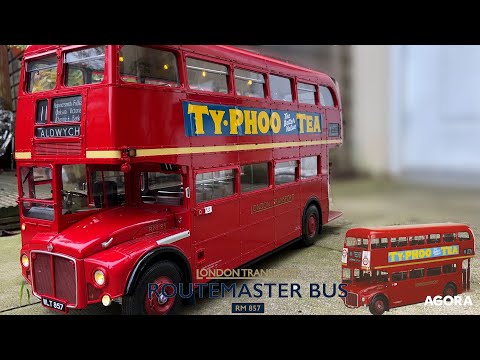 Build the London Transport Routemaster Bus RM857 1:12 Scale - Pack 12 - Stages 111-121   Completed