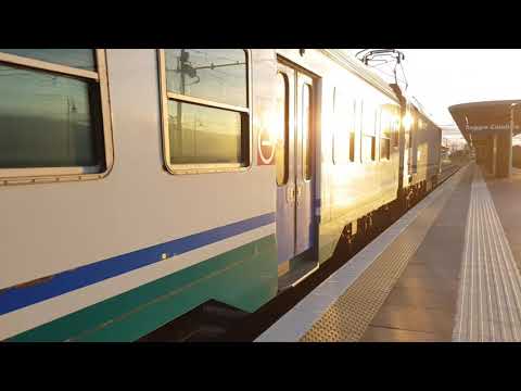 Treno Regionale+Locomotore E464.035 Regionale 3761 Cosenza-Reggio di Calabria Centrale