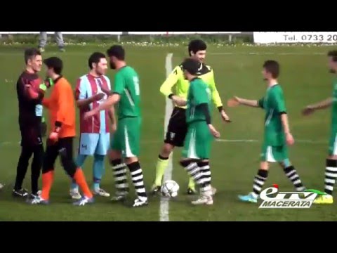 CALCIO. PRIMA CATEGORIA. CASETTE VERDINI - MONTEMILONE POLLENZA (1-1)