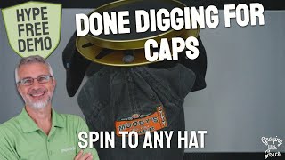 Stop Digging Through Hat Piles - Rotating Cap Rack
