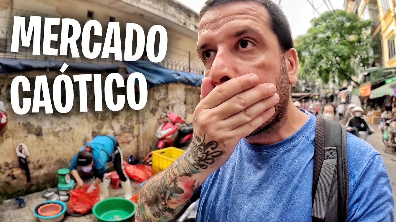 THE MOST CHAOTIC MARKET IN VIETNAM 😮