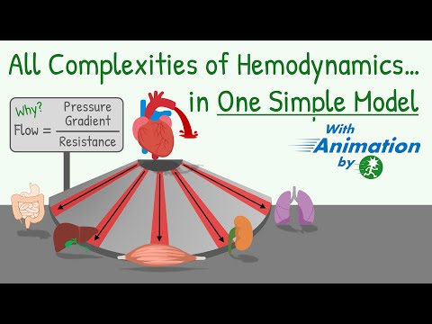 Blood Pressure, Blood Flow, Resistance and Their Relationship|| Hemodynamics