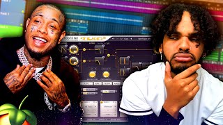 Video thumbnail for How To Make DARK AGGRESSIVE RAGE BEATS With FABFILTER TWIN 2 From Scratch | FL Studio Tutorial by Skana Beats