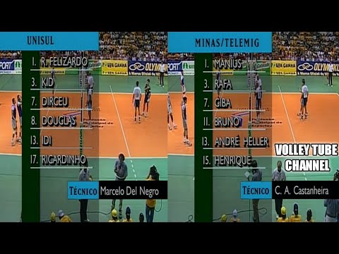 Unisul x Minas Telemig • FINAL Superliga Masculina 99/00