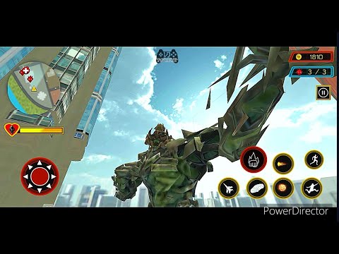 #Optimusprime vs #Megatron Multi Robot Transform: Truck Robot War Part2 (Cubic Game Studio)