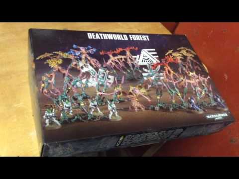 The Hobby Desk: Deathworld Forest Unboxing