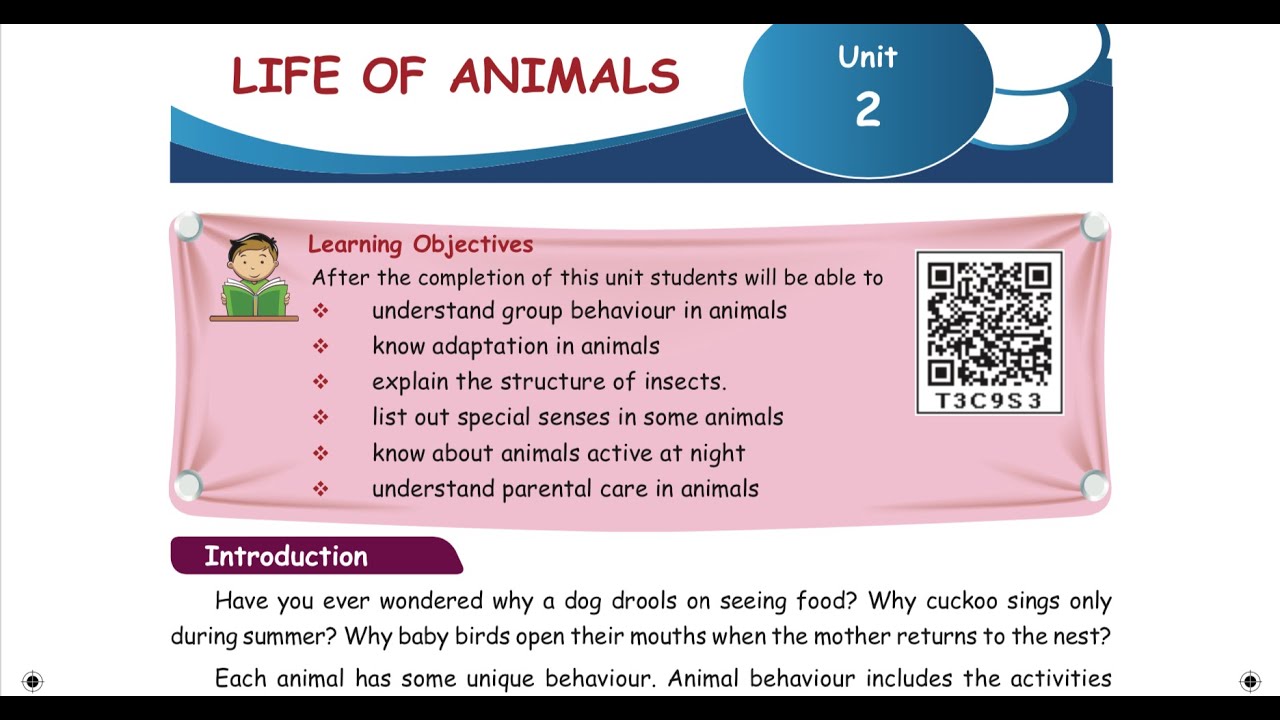 4 TH SCIENCE - TERM 3 - UNIT 2 - LIFE OF ANIMALS - Part 3