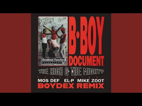 The High & Mighty - B-Boy Document (feat. Mos Def, El-P, Mike Zoot & Mad Skillz) [Boydex Remix]