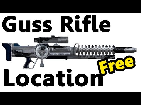 Fallout new vegas: SECRET LOCATION with Gauss Rifle + More for FREE