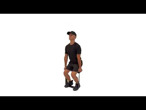 Squat with resistance band
