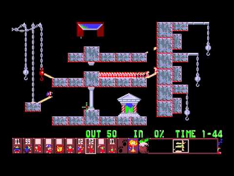 Xmas Lemmings 1991 Amiga