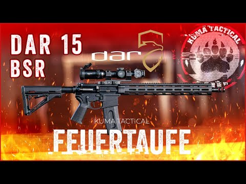Beginner AR from real German production? - DAR 15 BSR in the Feuertaufe