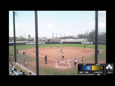 Alabama State vs. Southern Softball (2.25)