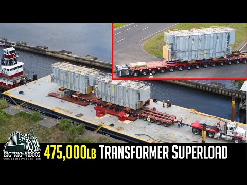Superload Offloading & Transport - Beyel Brothers Crane & Rigging