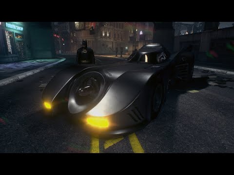 1989 Batmobile Gameplay - Batman Arkham Knight (PS5)
