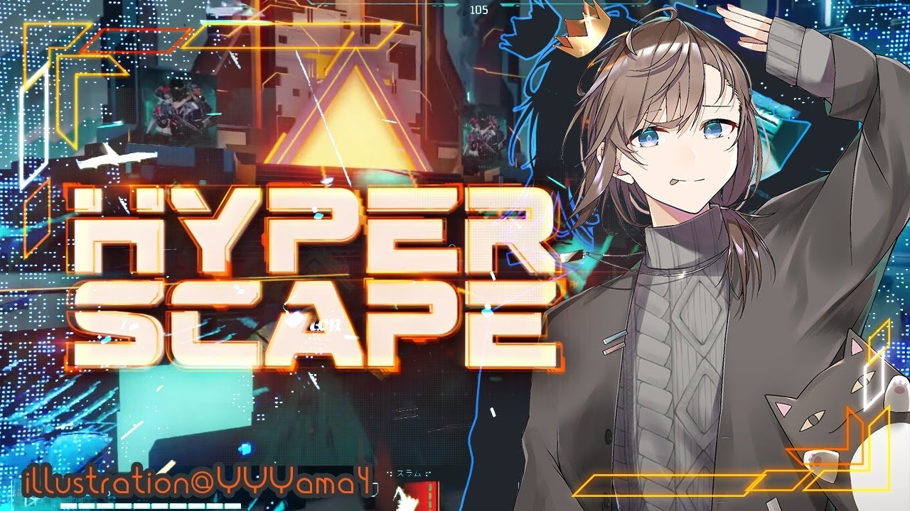 APEX&Hyper Scape|少しハイスケやってからAPEXランク行く【にじさんじ/叶】
