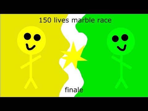 150 lives marble race - finale