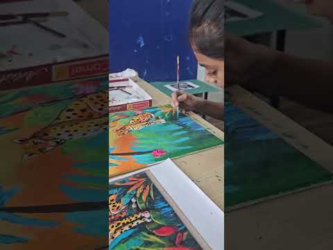 Canvas painting classes