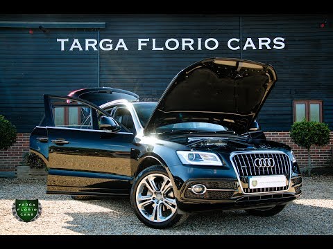 Audi Q5 2.0 TDI [190] Quattro S Line Plus 5dr S Tronic Automatic in Myth Black 2015