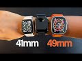 Apple Watch Ultra Size Comparison Small Wrist Vs Big Wrist