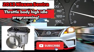 How to reset idle on 2010-2017 Nissan Sentra using Autel Throttle Body (ETB) Re-Learn Procedure