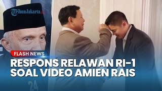 Relawan Prabowo Ancang-ancang Langkah Hukum seusai Video Amien Rais terkait Seskab Teddy Viral