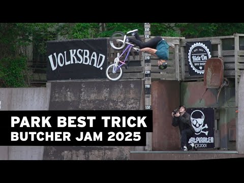 BMX PARK BEST TRICK @ BUTCHER JAM #bmx