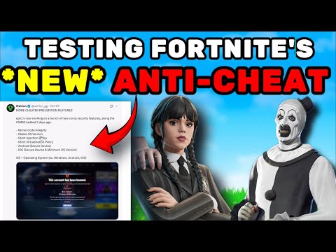 Testing Fortnite's NEW Anti-cheat update... (BANNING HACKERS LIVE!)
