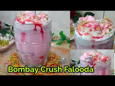Bombay Crush falooda Recipe Summer Special Falooda Recipe Ramadan Special Recipe Iftar Recipe .