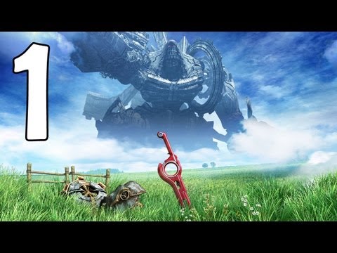 Xenoblade Chronicles - Movie Version -1- Bionis Vs Mechonis