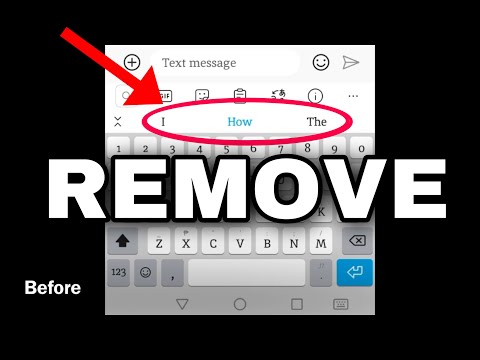 HUAWEI Y6p | How to remove word suggestion on your keyboard | Gboard
