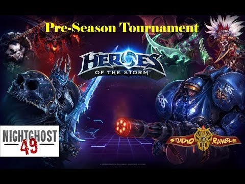 Heroes of the Storm - Studio Rumble Matches - Preseason