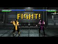 MORTAL KOMBAT SOLANO EDITION MK1 SCORPION VS RAIN BOSS