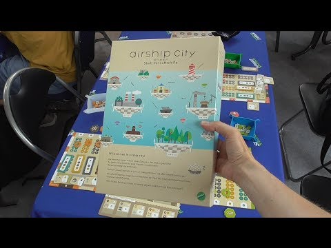 Spielvorstellung: Airship City von Spielefaible - Brettspiel - BERLIN CON 2019
