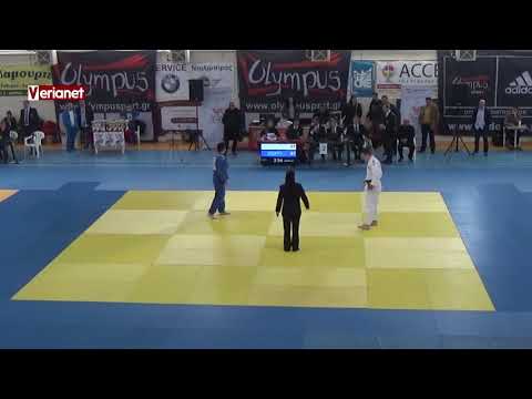 National Greek Judo Championship: Papadopoulos Ilias Vs Foulidis Athanasios 81kg Men