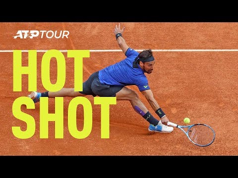 Теннис Hot Shot: Fognini Flashes Fantastic Hands At Net In 2019 Monte-Carlo Final