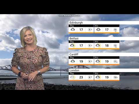 Sarah Keith-Lucas - BBC Weather - (21st August 2023) - HD [60 FPS]