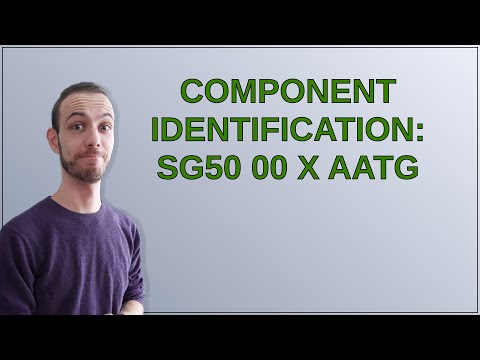 Electronics: Component identification: SG50 00 X AATG